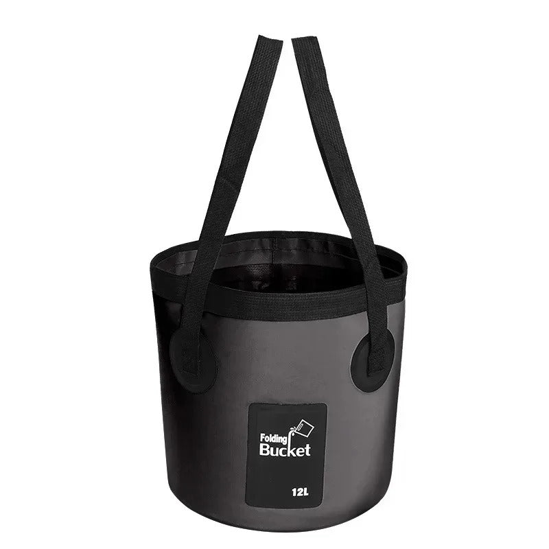 Seau pliable portatif 12L
