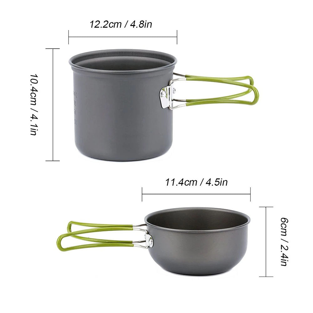 Kit de Cuisine Camping Compact