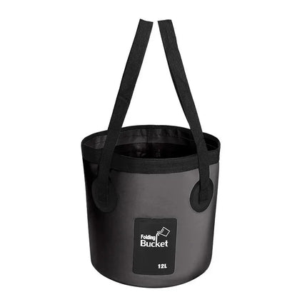 Seau pliable portatif 12L